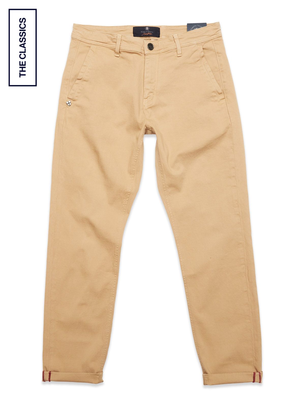 Menzo Dobby Chino - Khaki – Blue de Gênes