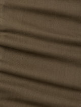 Olive green BGpaulo Pavia V3 Chino - Beech Green fabric with an enzyme-washed finish and soft diagonal folds.