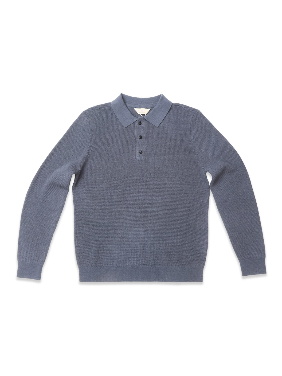Porto Polo Knit - Dark Slate – Blue de Gênes