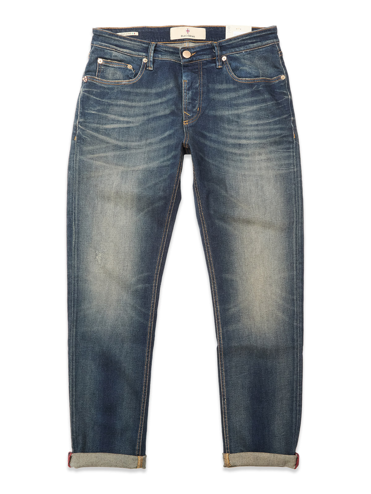 Dark Vintage Jeans Vinci Dark Vintage Jeans Mid Blue Denim