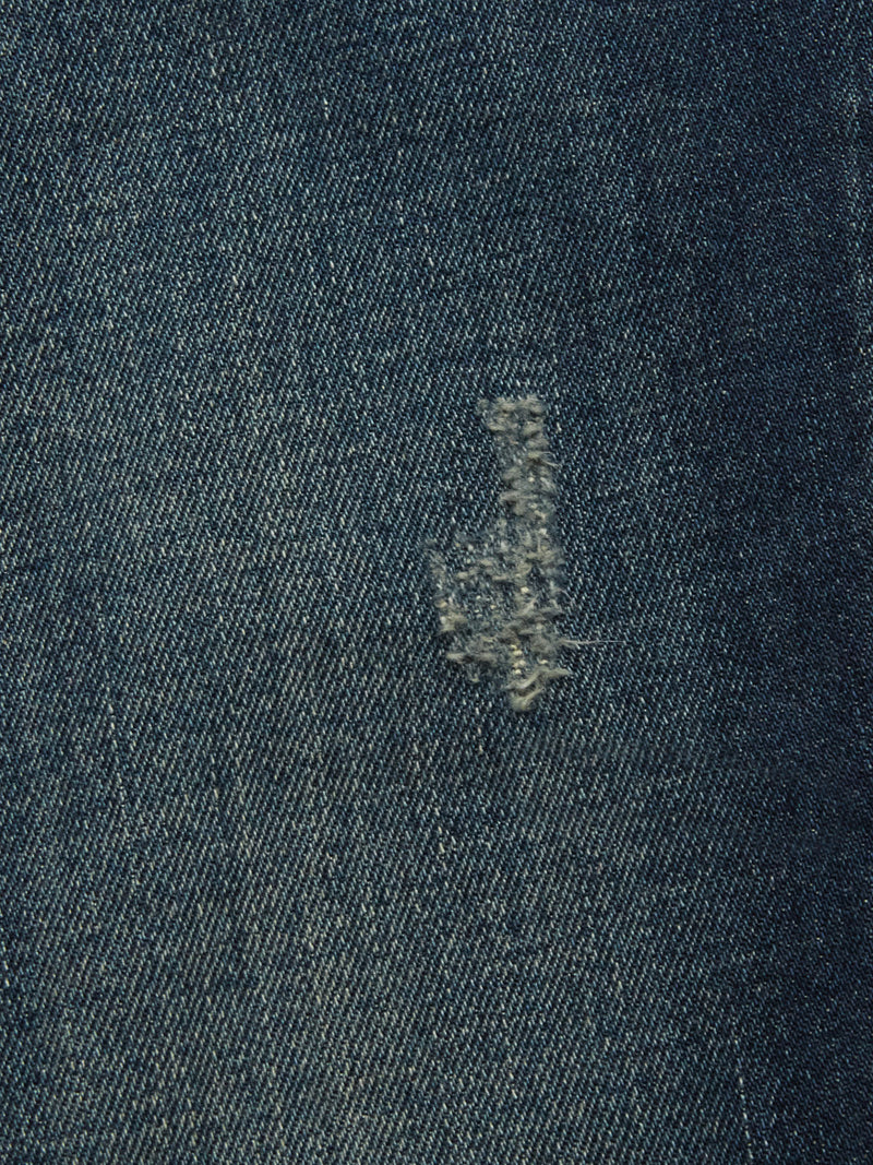 Vinci Rough Jeans - Mid Blue Denim