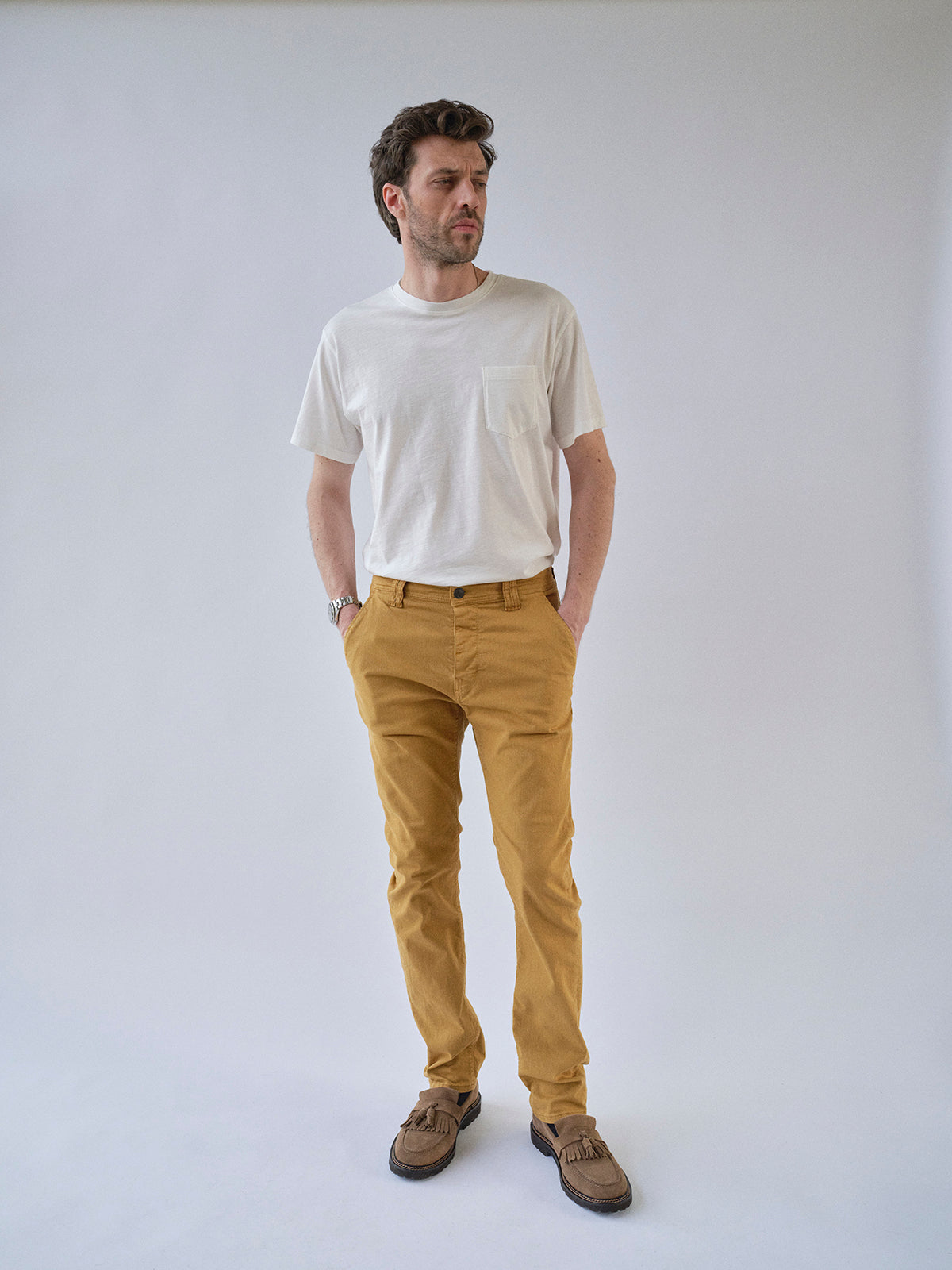 BGpaulo Pavia Pant - Sunflower – Blue de Gênes