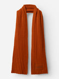 BGcomforto Knit Scarf - Ginger Bread Orange