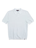 Filo Knit Polo  - Blue Water