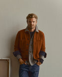 BGhew Wool Overshirt - Ginger Bread Orange