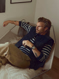 BGdaw Stripe Knit - Navy