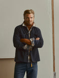 BGhew Wool Overshirt - Dark Navy