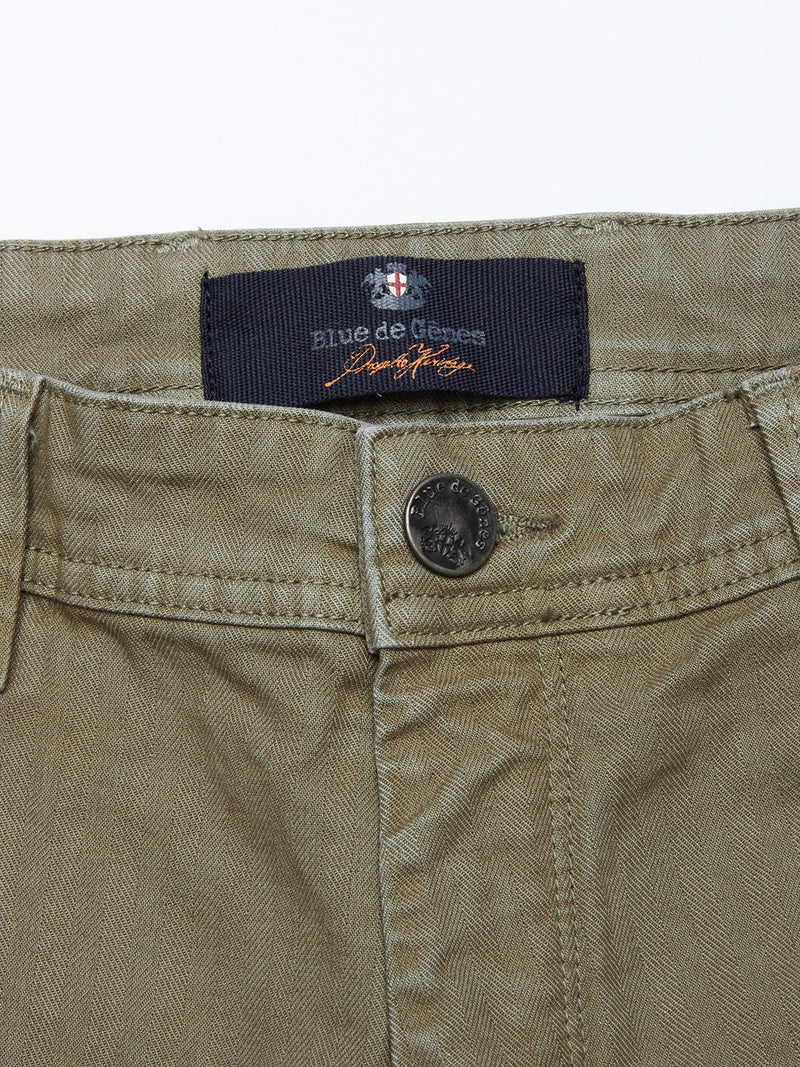 Menzo Solid Chino - Army