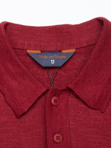 Primo Polo Knit - Havana Red