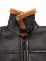 Aviator Jacket - Dark Brown