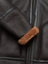 Aviator Jacket - Dark Brown