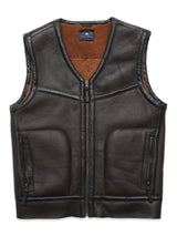 Montone Gilet - Dark Brown