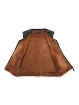 Montone Gilet - Dark Brown