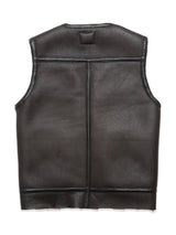 Montone Gilet - Dark Brown