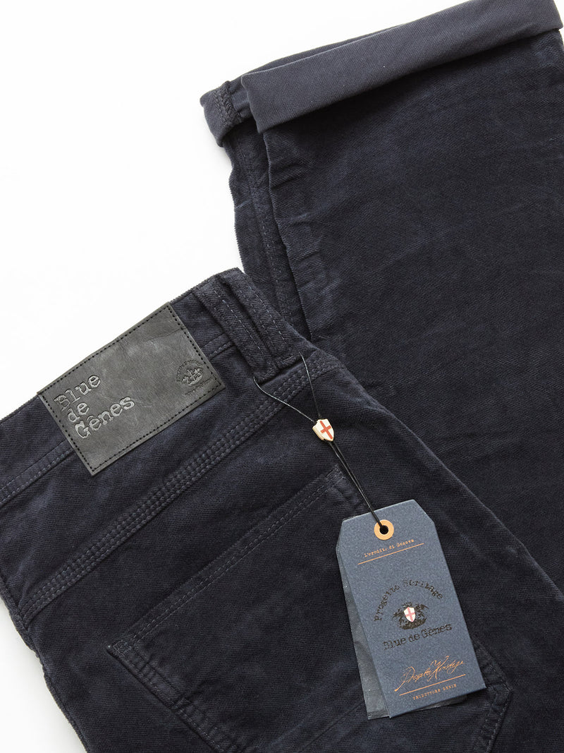 Paulo Pinto Trousers - Dark Navy