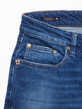 Vinci Night Jeans - Mid Blue Denim