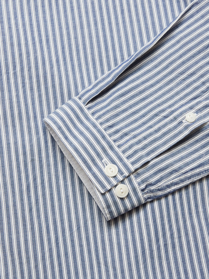 Basso Look Shirt - Blue Stripe