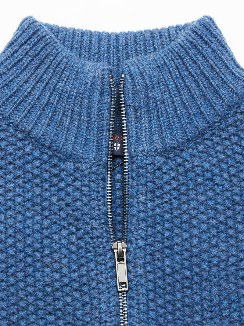 Aimone Knit Cardigan - Sugar Blue