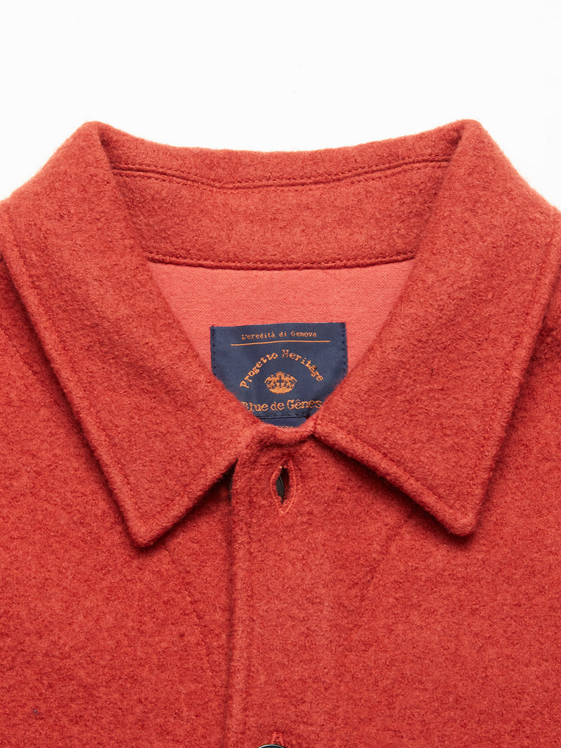 Pampa Overshirt - Ochre Red