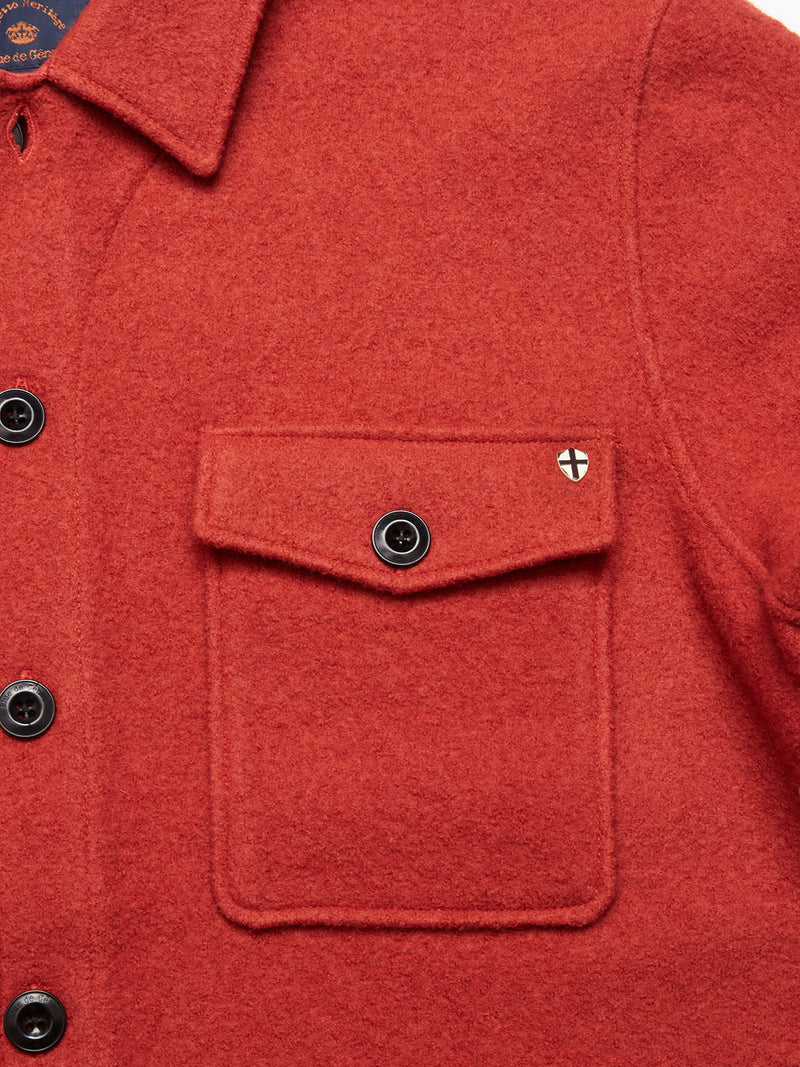 Pampa Overshirt - Ochre Red