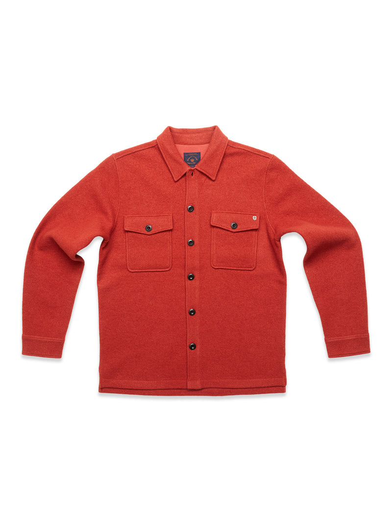 Pampa Overshirt - Ochre Red