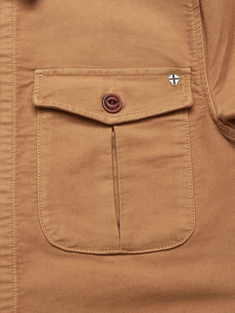 Barnaba Papago Overshirt - Fudge