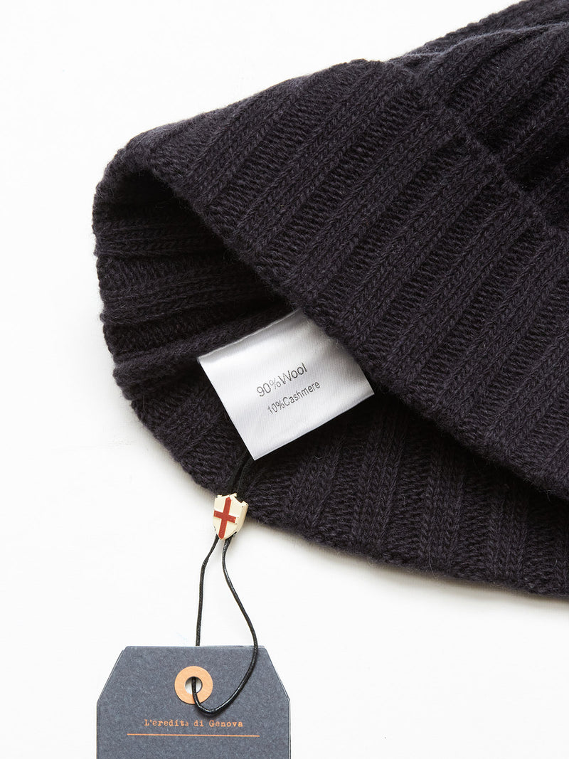 Oscar Croft Beanie - Dark Navy