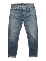 Vinci Antique Jeans - Mid Blue Denim