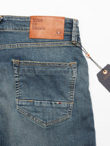 Vinci Antique Jeans - Mid Blue Denim