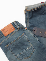 Vinci Antique Jeans - Mid Blue Denim