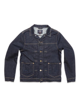 Cosimo Trucker Jacket - Dark Blue Denim