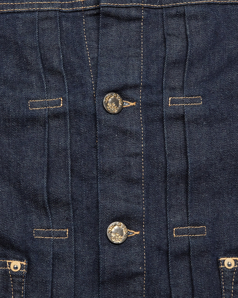 Cosimo Trucker Jacket - Dark Blue Denim