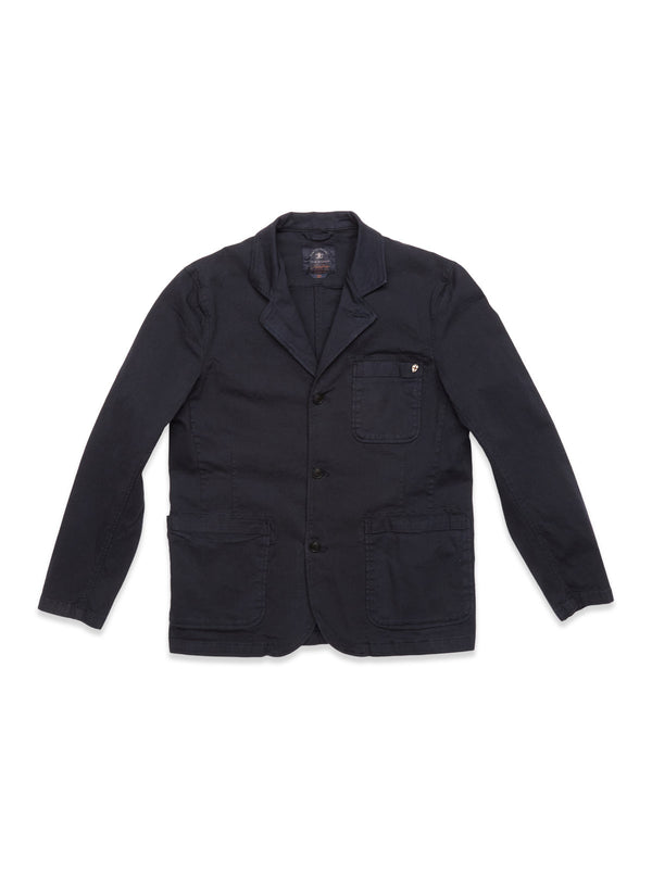 Gabbiano Dobby Blazer - Dark Navy