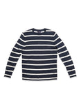 Monte Stripe Knit - Navy