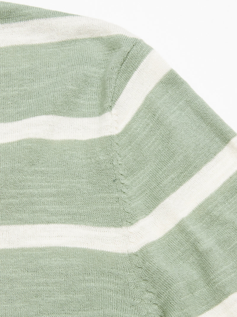 Monte Stripe Knit - Green Bay