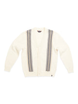 Cappa Stripe Cardigan - Whitecap