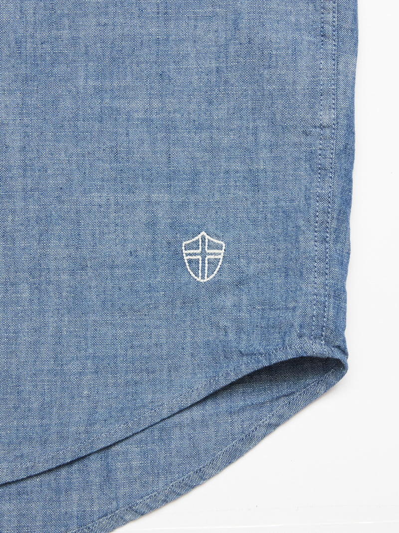 Sandro Chambray Shirt - Chambray