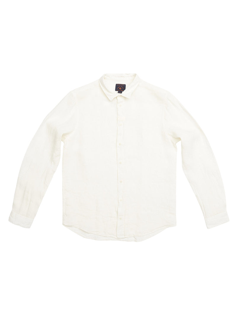 Enrico Beach Shirt - Snow White