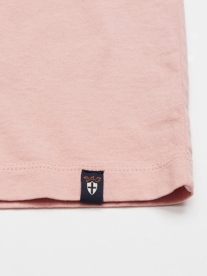 Salty Logo T-Shirt - Porcelain Pink