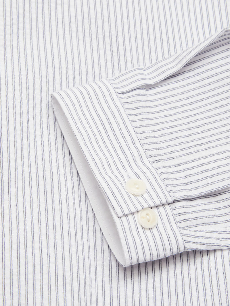 Basso MC Shirt - Navy Stripe