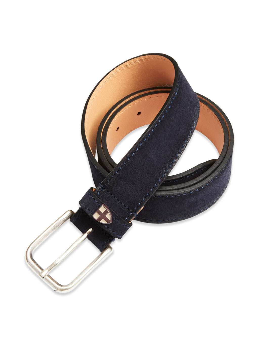 Suede Belt - Navy – Blue de Gênes display picture 3