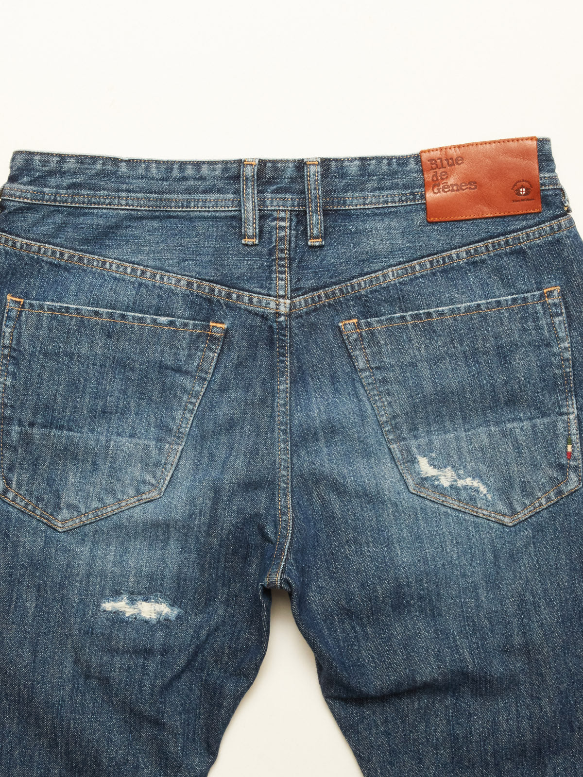 Giacomo Osaka Jeans Dark Denim – Blue de Gênes - Main Image