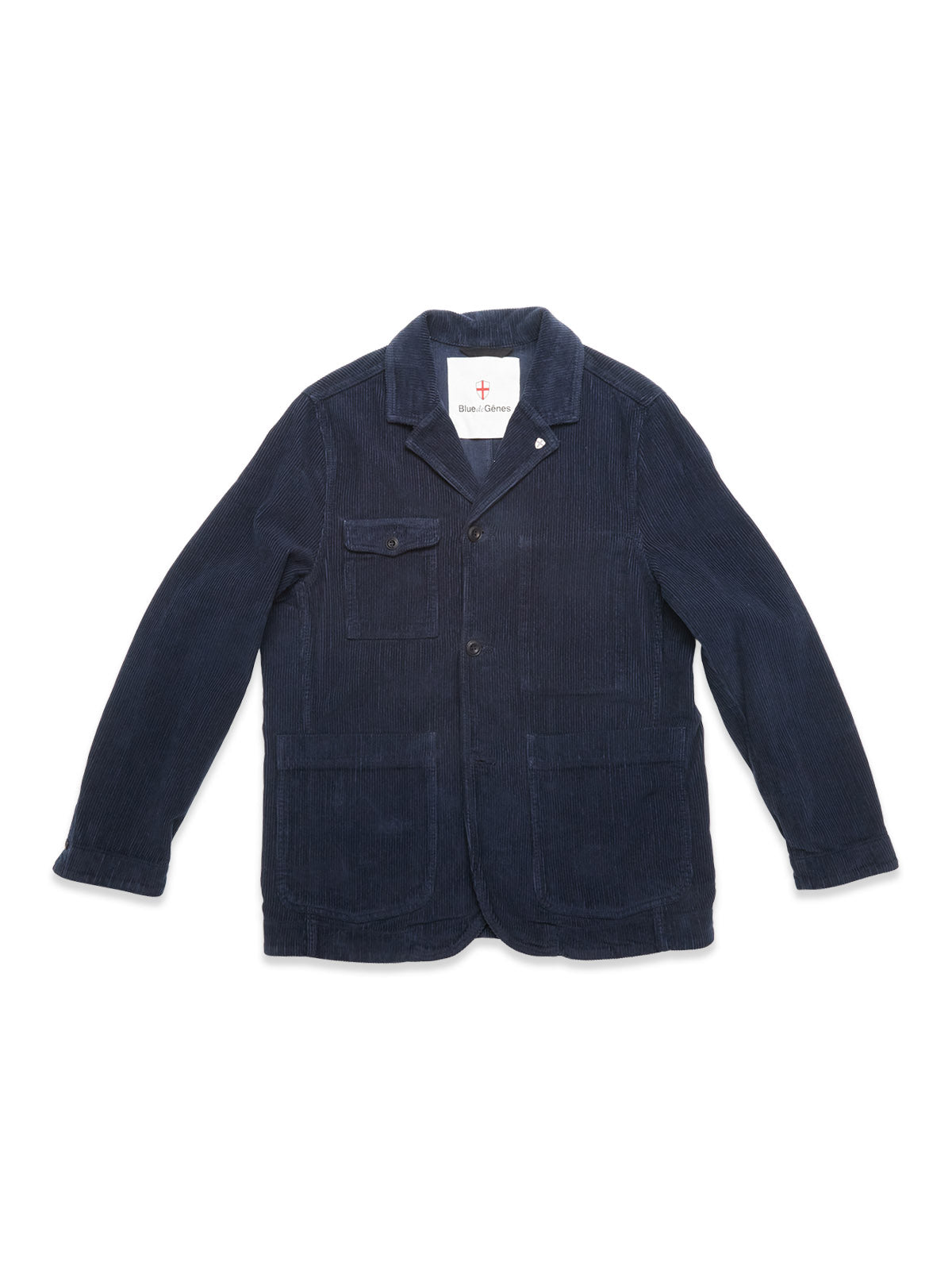 Masami Cord Blazer - Navy – Blue de Gênes