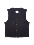 Koi Wool Gilet - Navy