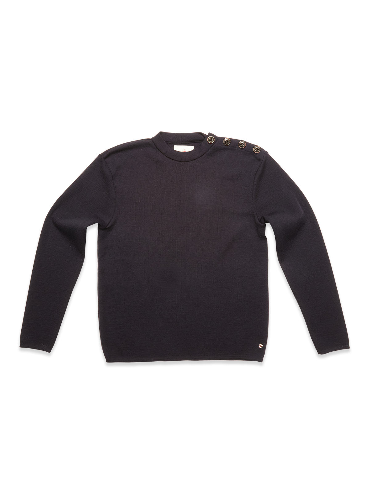 Toyama Knit L/S - Dark Navy – Blue de Gênes