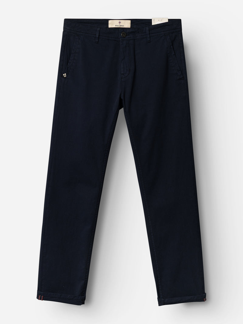 BGmenzo Vecchio Chino - Dark Navy – Blue de Gênes