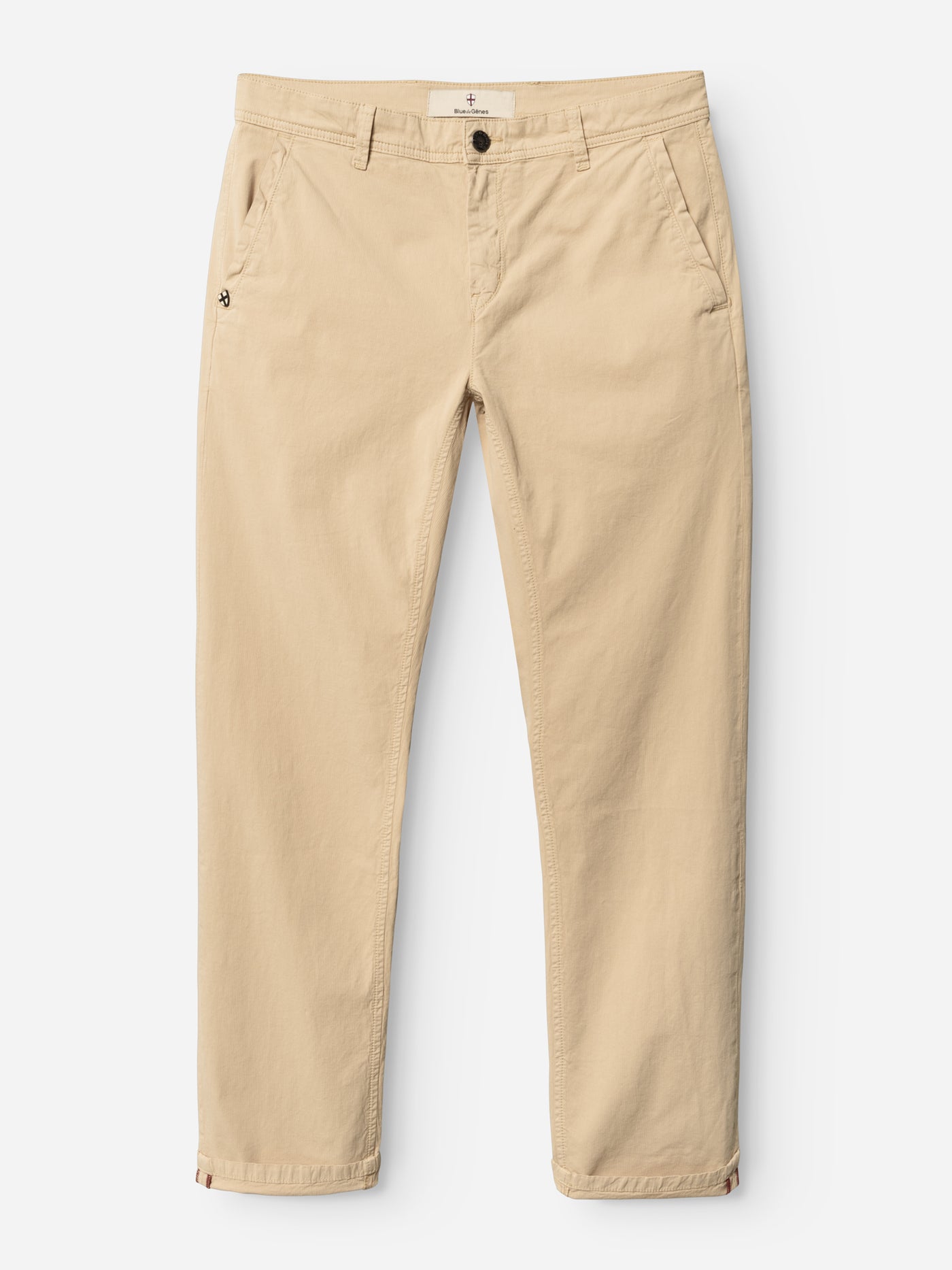 BGmenzo Vecchio Chino - Pale Khaki – Blue de Gênes