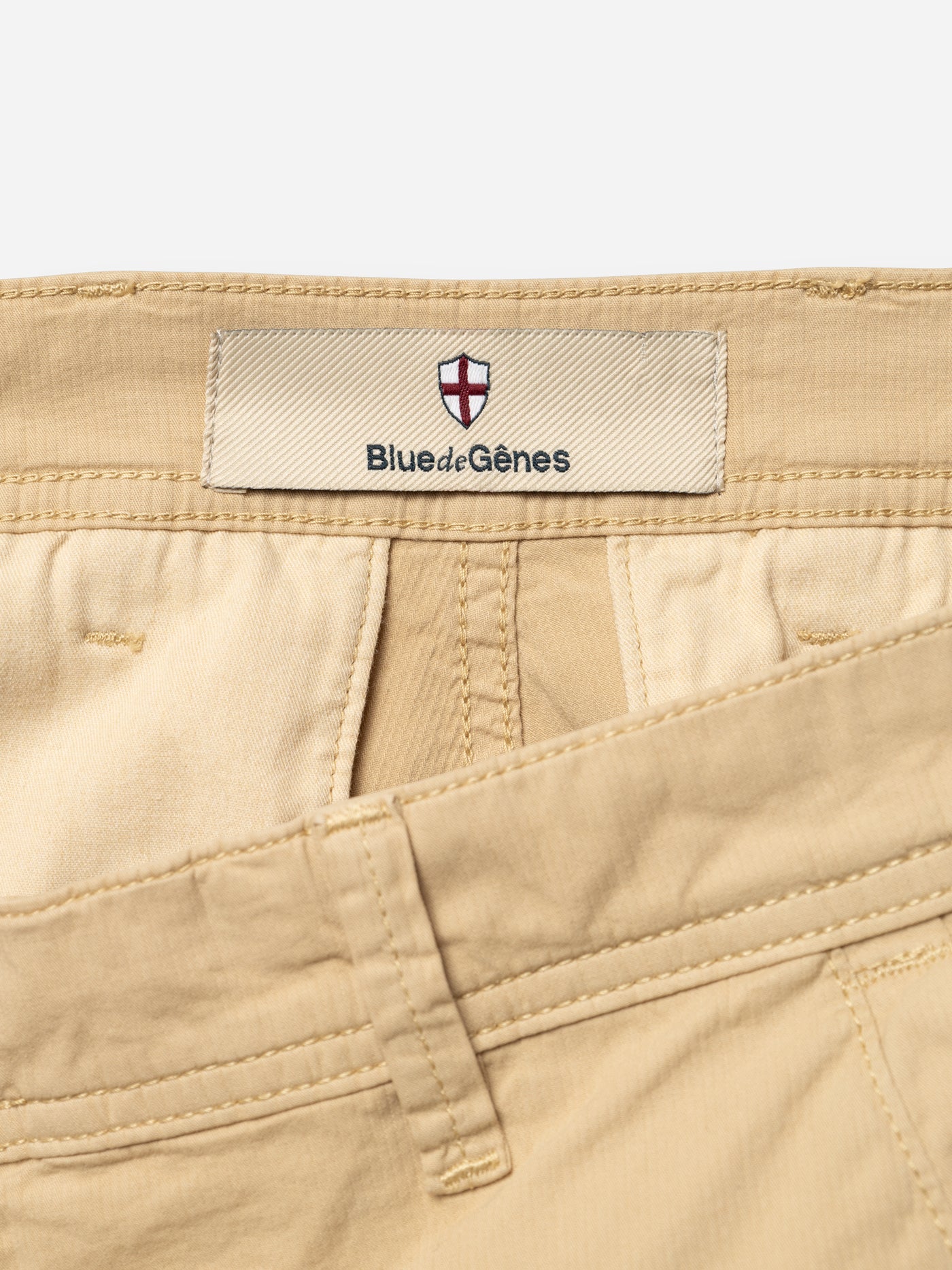 BGmenzo Vecchio Chino - Pale Khaki – Blue de Gênes