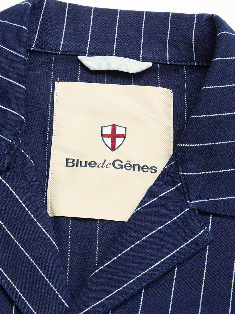 BGkendrick Toll Jacket - Navy Stripe – Blue de Gênes
