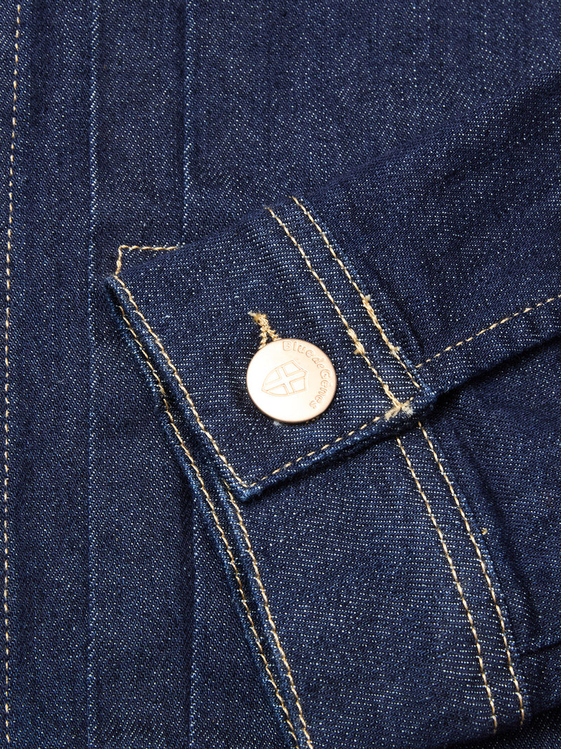 BGcosimo Trucker V2 Jacket - Dark Blue Denim